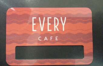 металлический бейдж с окном для кафе